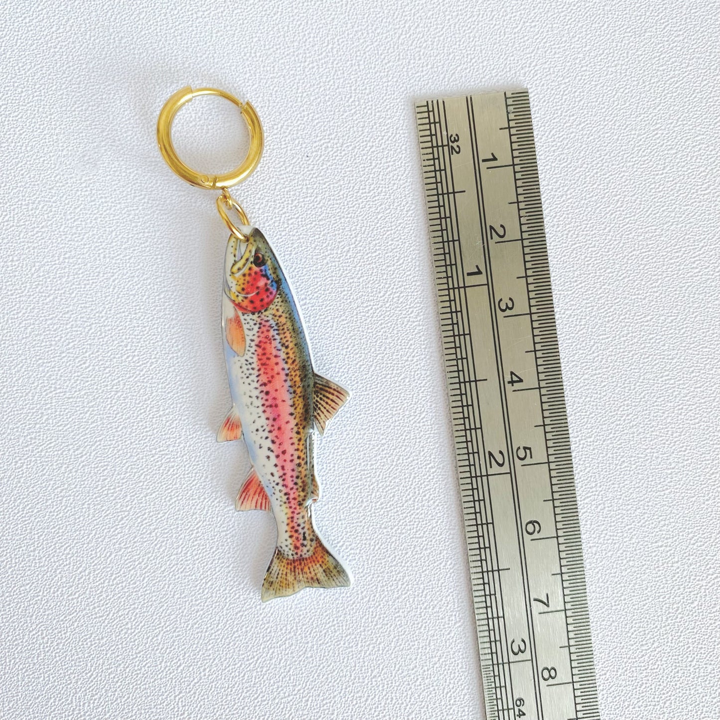 Rainbow Trout Earrings