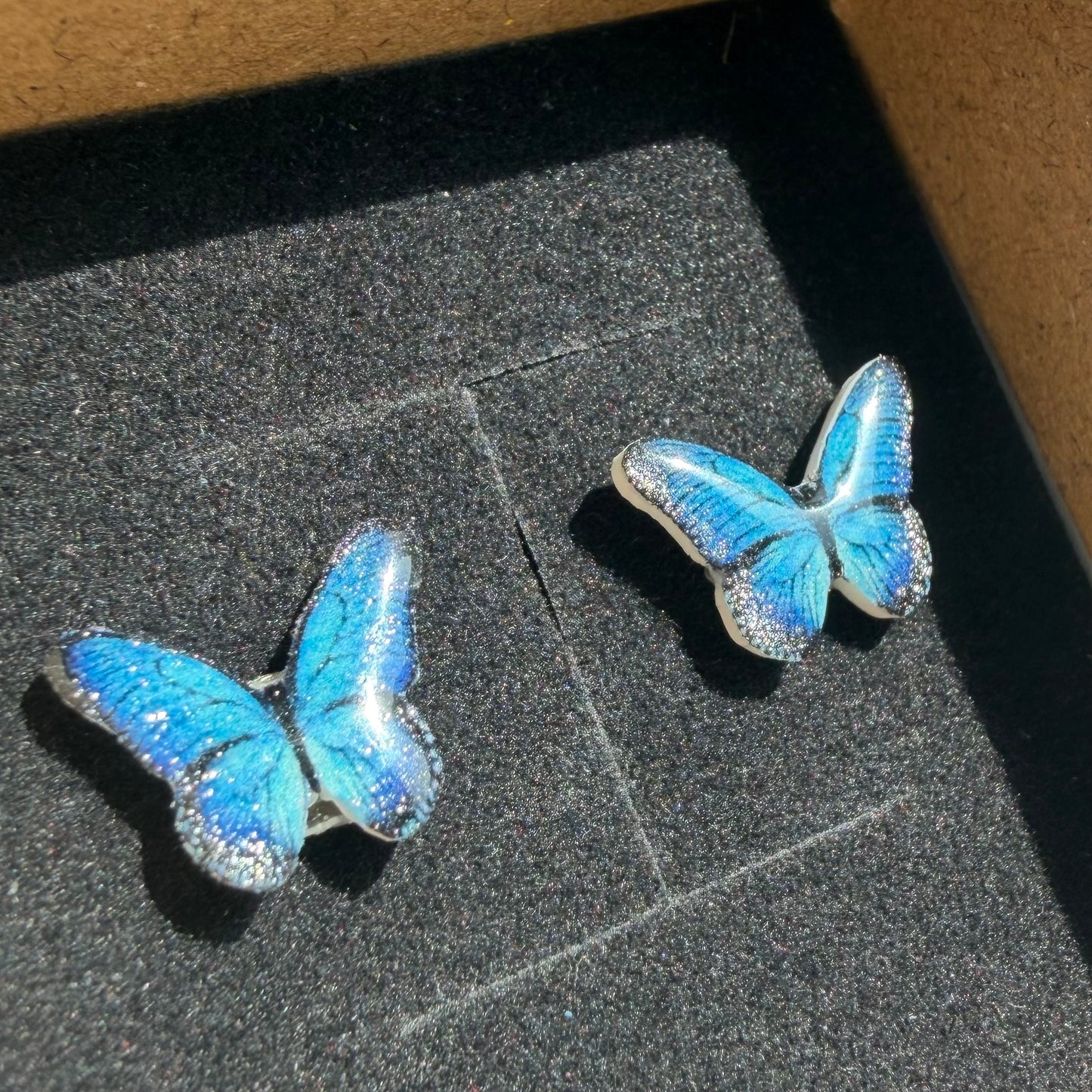 Mini Butterfly Studs Clip-ons Earrings 🦋