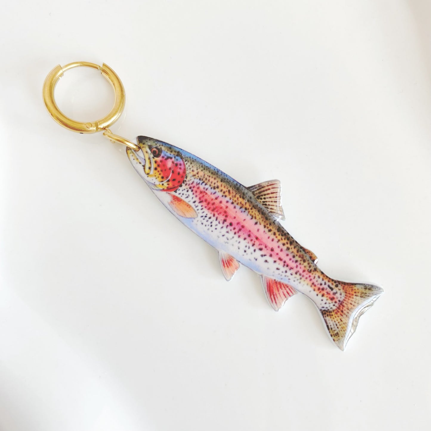 Rainbow Trout Earrings
