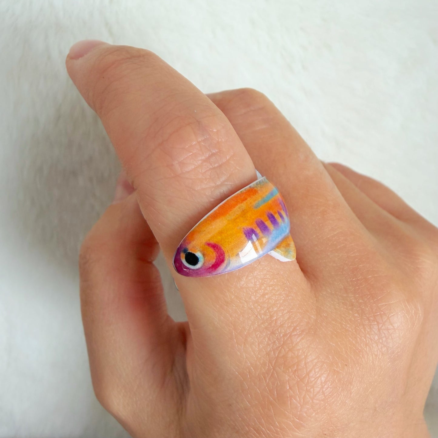 Danio Roseus Fish Ring