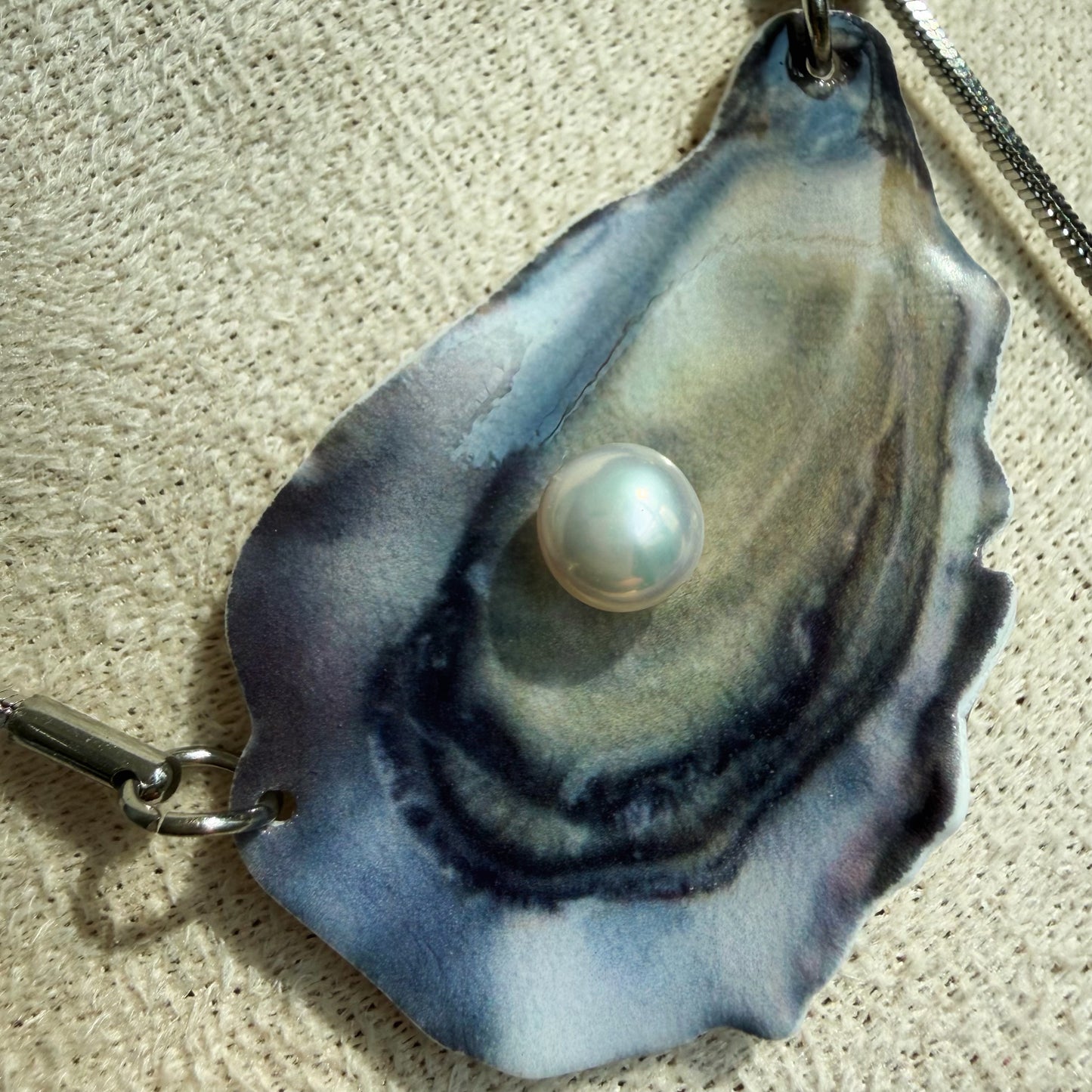 【The World is Your Oyster】Pull-thru Necklace